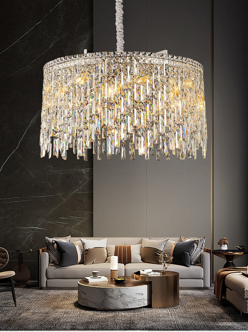 Ylk Xanthe Modern Crystal Chandelier
