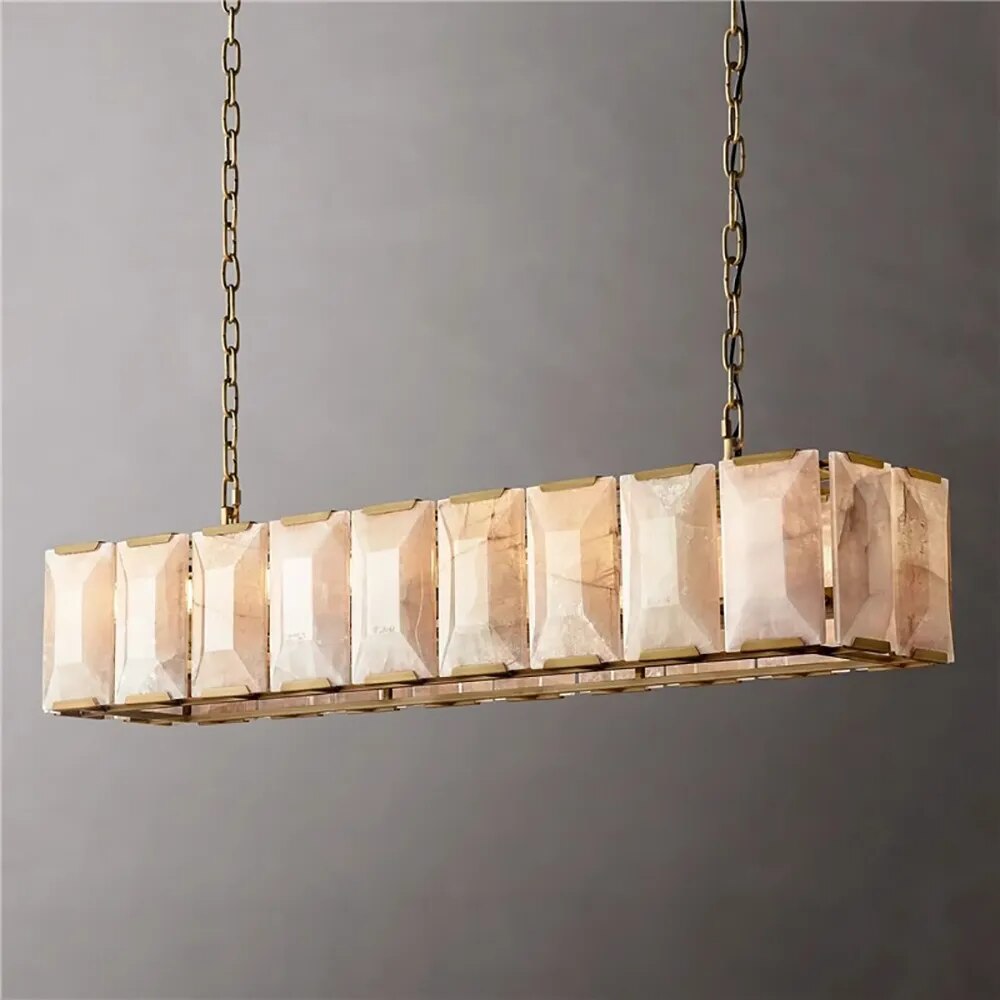 Retro American LED Chandelier Lamp
