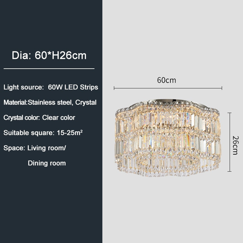 Ylk Torrin Crystal Chandelier