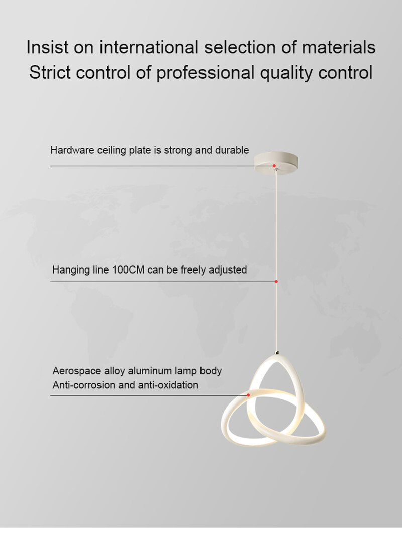 LYF Thor Nordic LED Pendant Lights