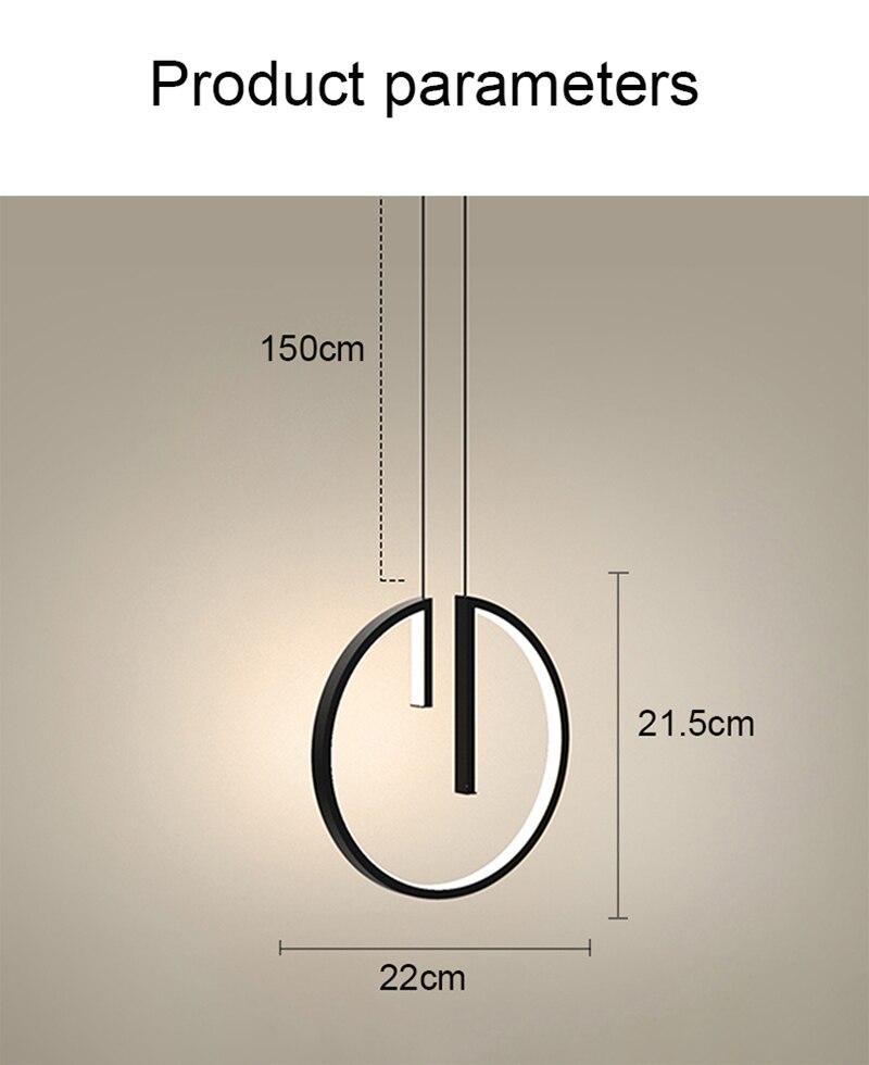 LYF 3-Style Elaina Nordic LED Pendant Lights