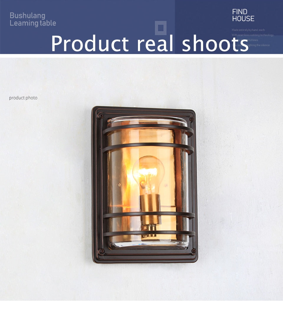 IIS Industrial Retro lamp Outdoor Waterproof