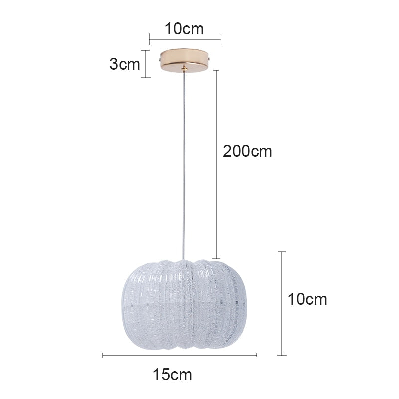 LYF Pumpkin Nordic Pendant Light