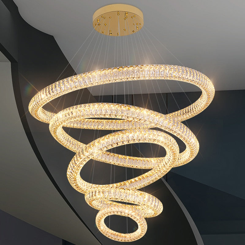 Ring Design LED Chandelier