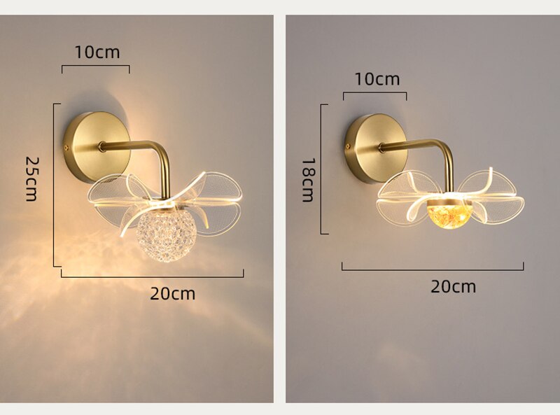 Lyf Clemence Nordic Wall Sconces