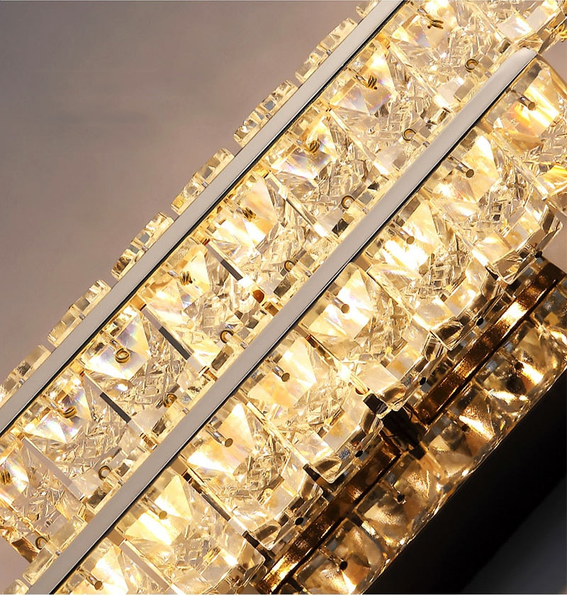 Ylk V Crystal Wall Sconce