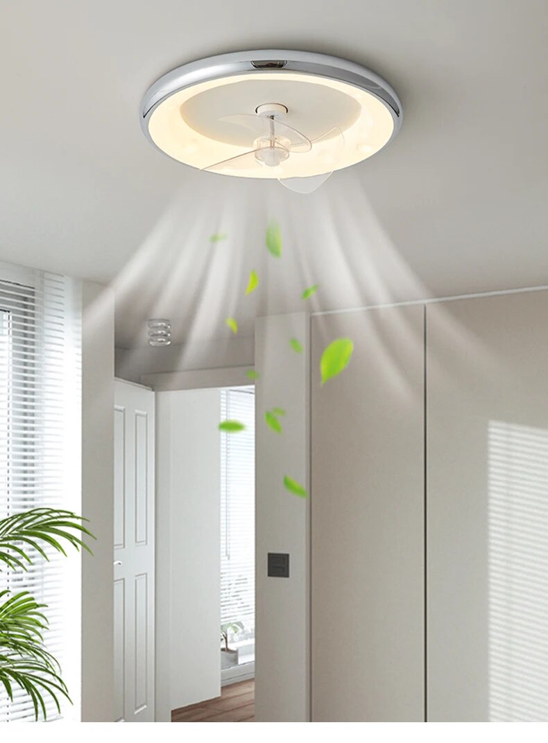 Qiyi Karamin Modern LED Ceiling Fan Controller