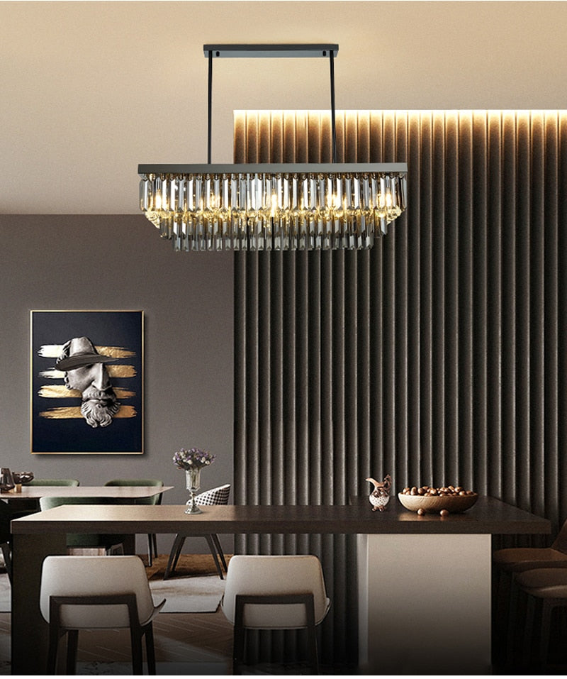 Ylk Willow Modern Crystal Chandelier