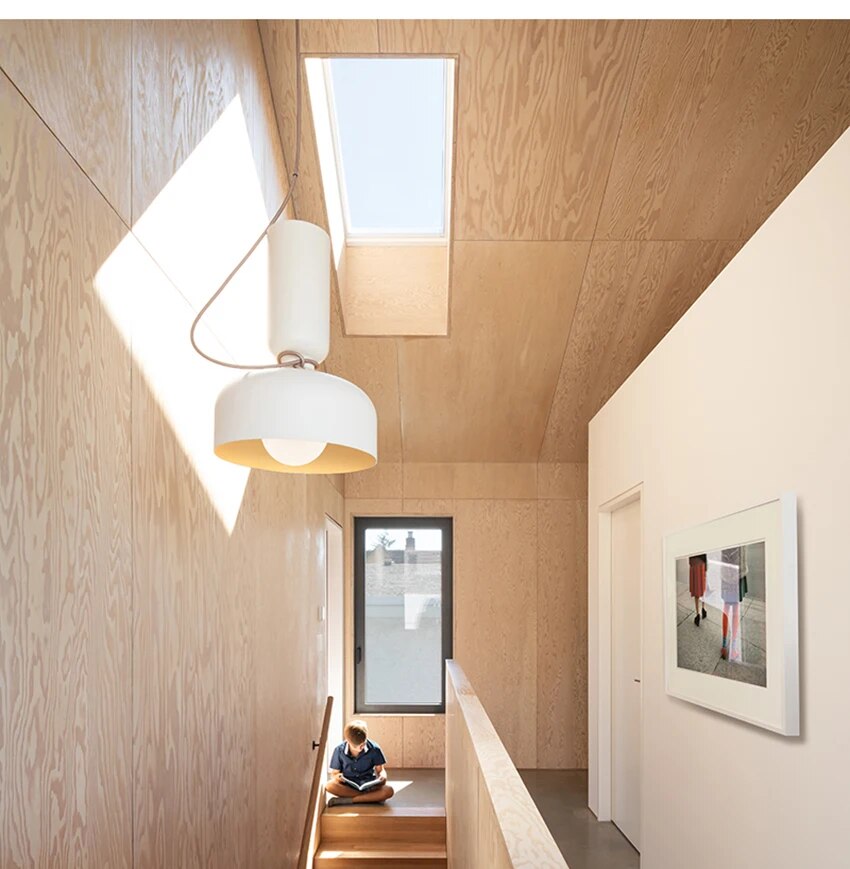 Art Creative Danish Designer wrought iron lampshade bar cafe kitchen suspension lamp