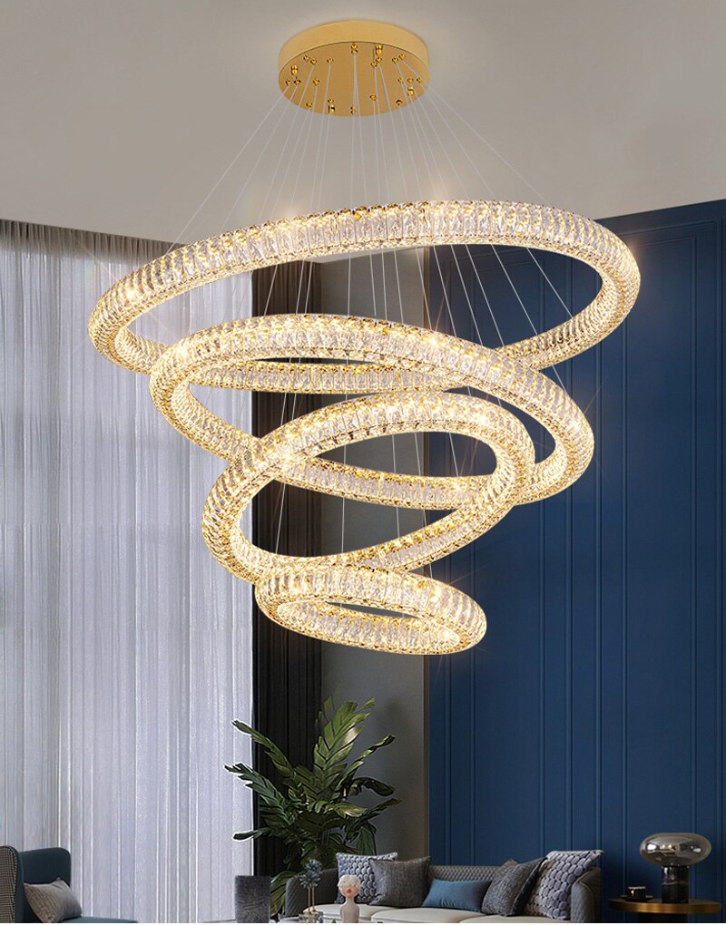 Ring Design LED Chandelier
