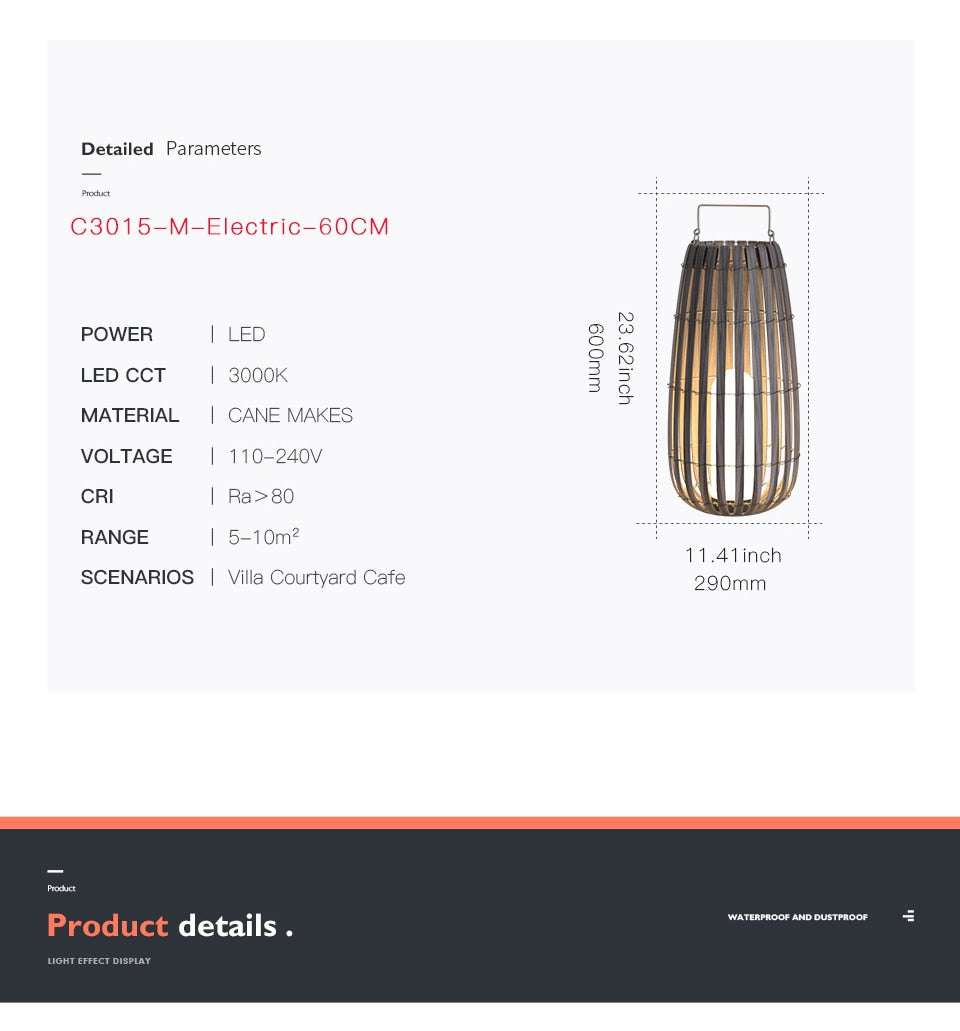 Vz Miha Waterproof Outdoor Landscape Lamps