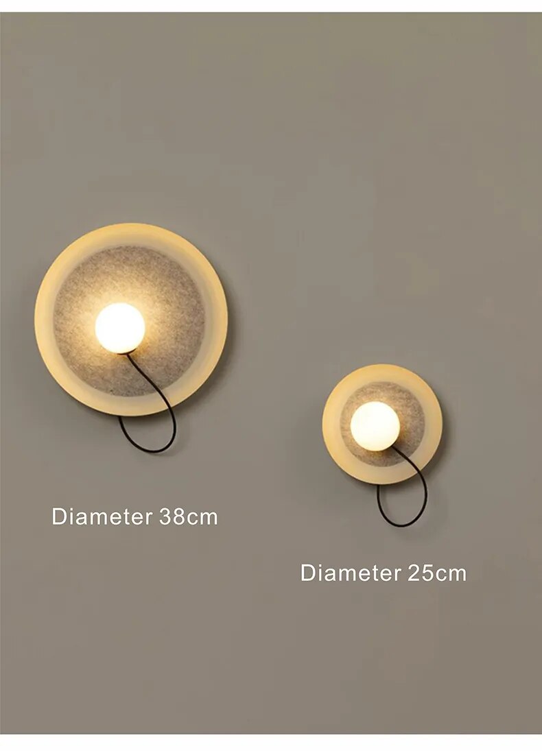 Modern Nordic Magnet Wall Lamp