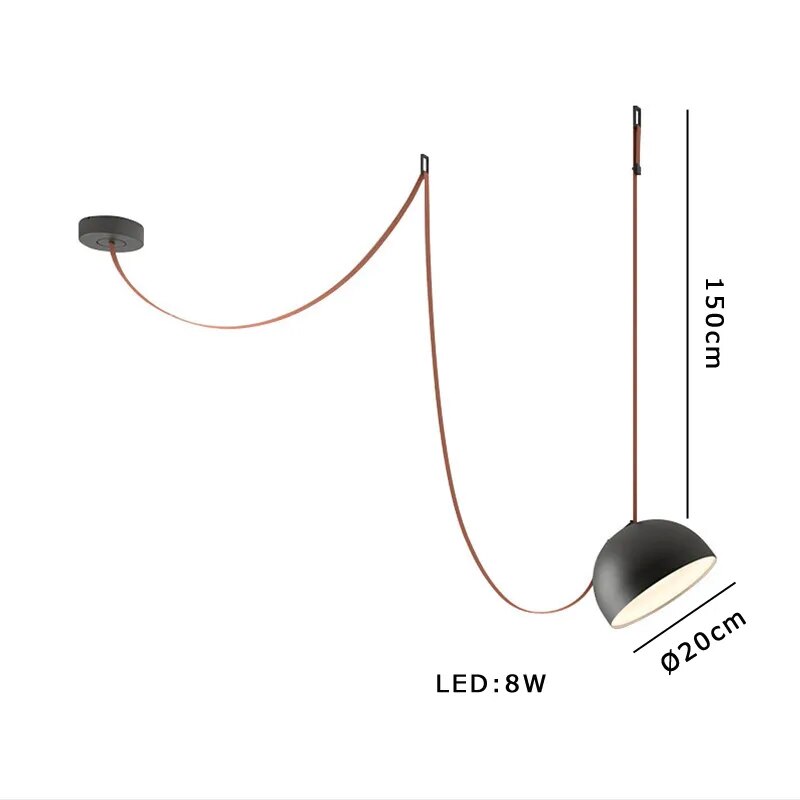 Privet Minimalist Luxury Suspension Light