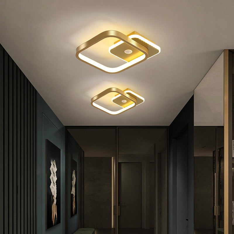 Human PIR Motion Sensor LED Ceiling Lamp