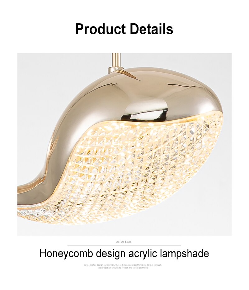 BAN Whale Modern LED Pendant Light