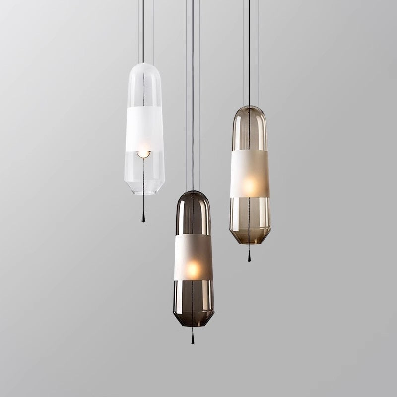 Wad Modern Glass Light Pendant Lamp
