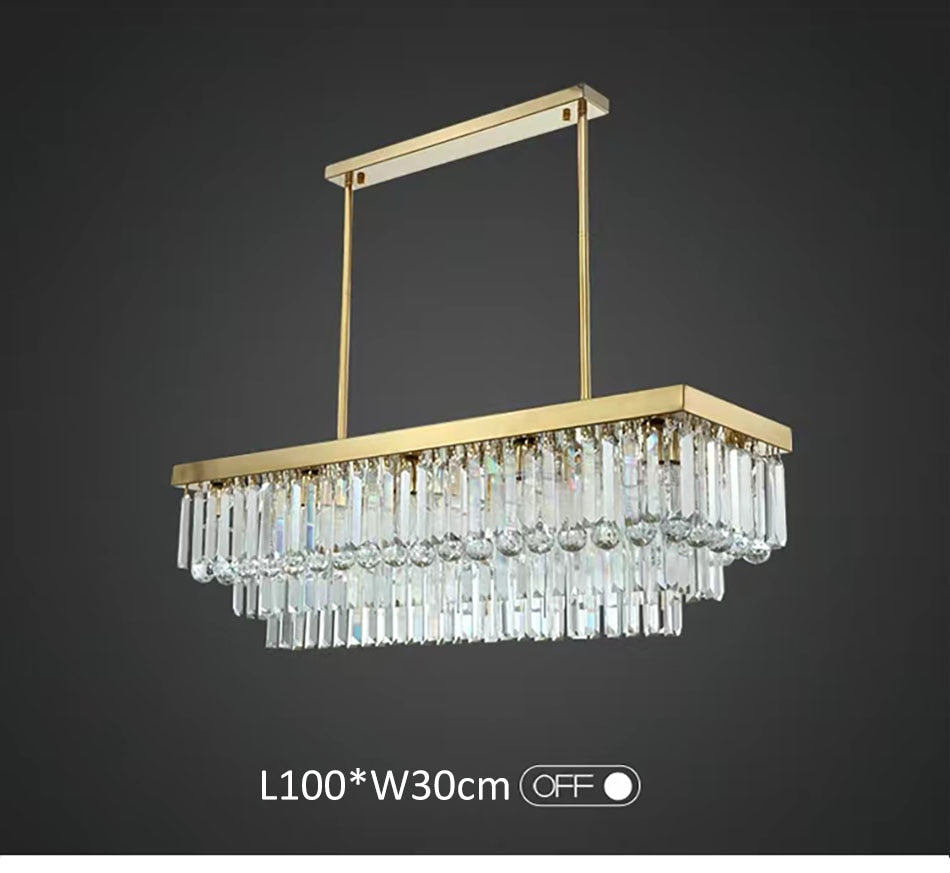 Ylk Willow Modern Crystal Chandelier