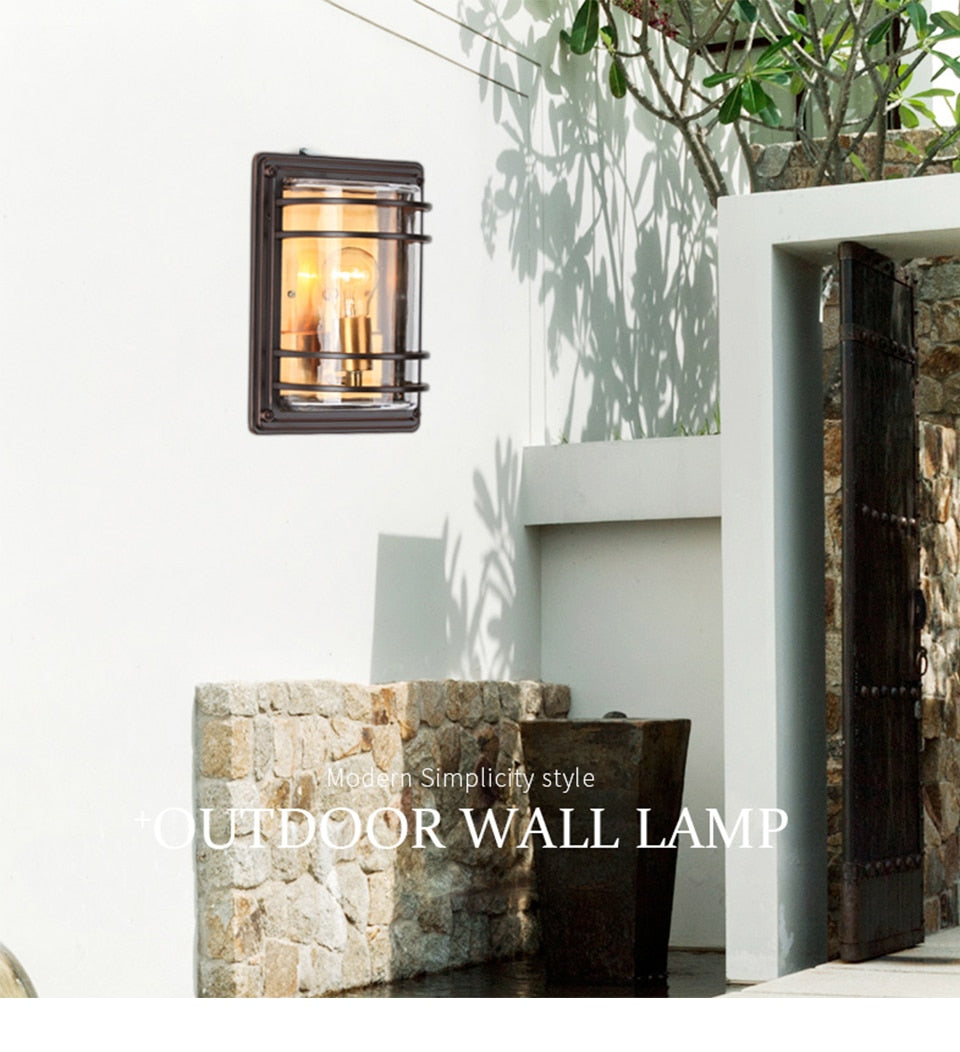 IIS Industrial Retro lamp Outdoor Waterproof