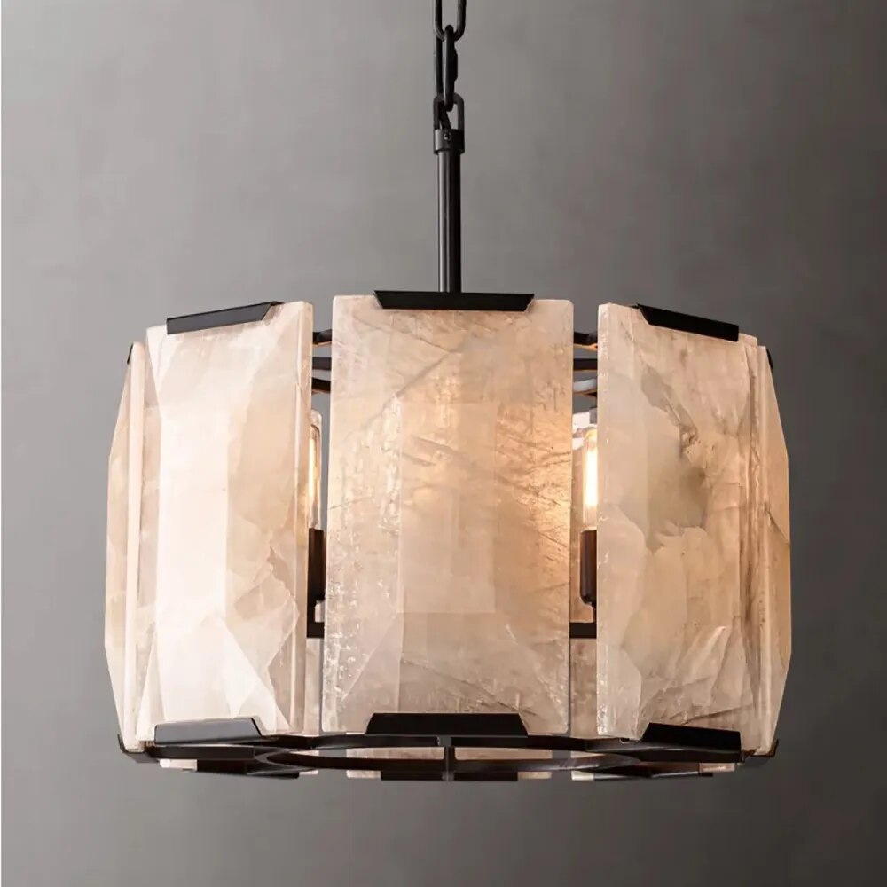 Retro American LED Chandelier Lamp