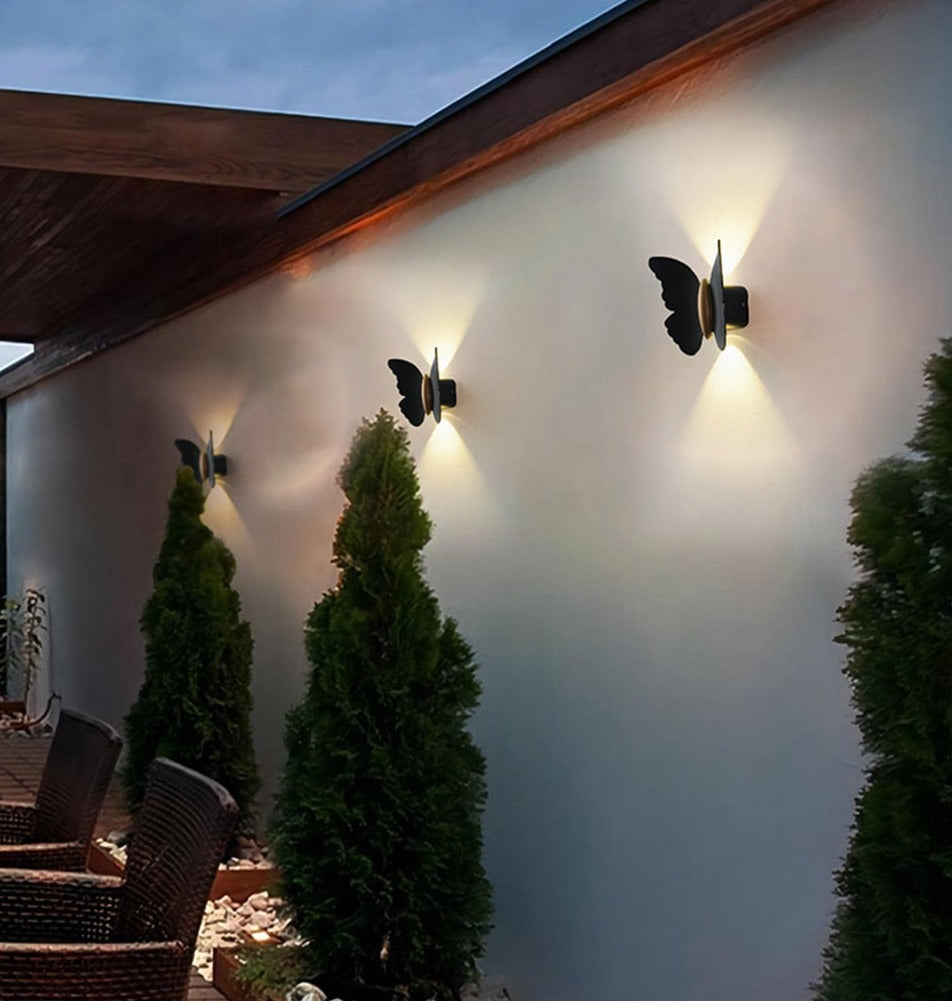IIS  Butterfly Shape 6W Outdoor Lighting Waterproof LED Garden Light