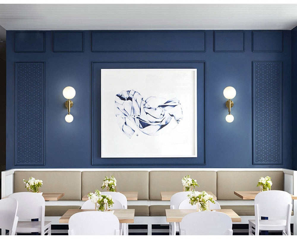 Wad Nordic Glass Balcony Light