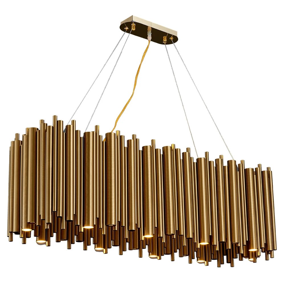 Ylk Chabe Gold LED Chandelier