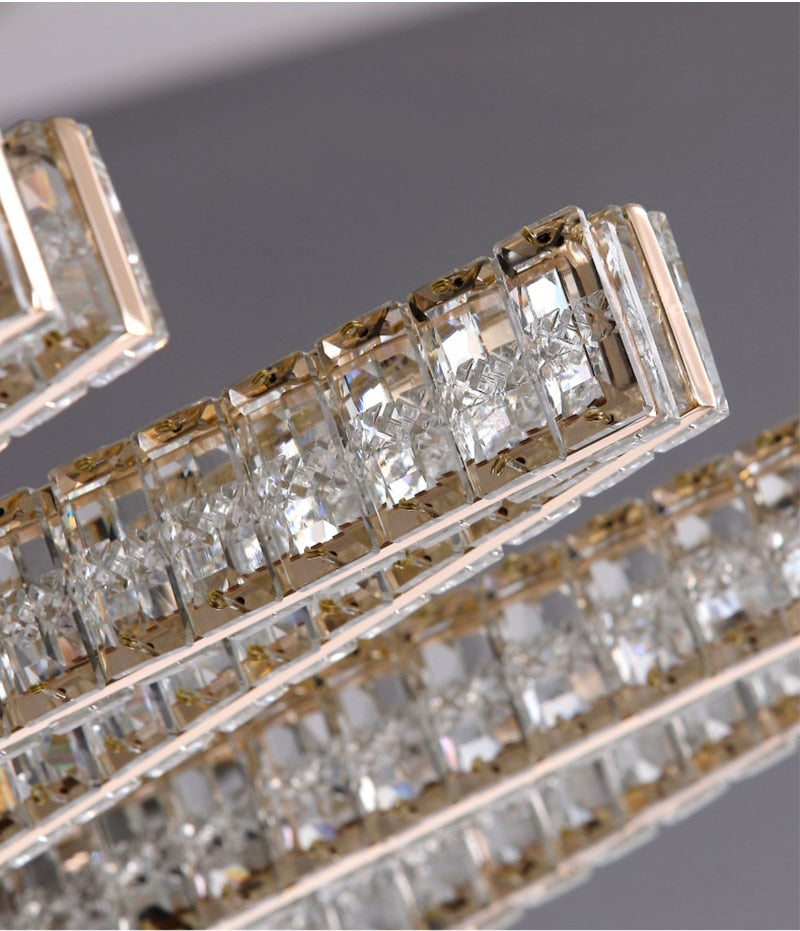 Ylk Vvmm Crystal LED Chandelier