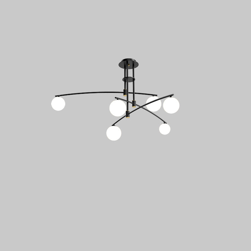 WOMO Branching Frosted Glass Bubble Chandelier-WM2295a