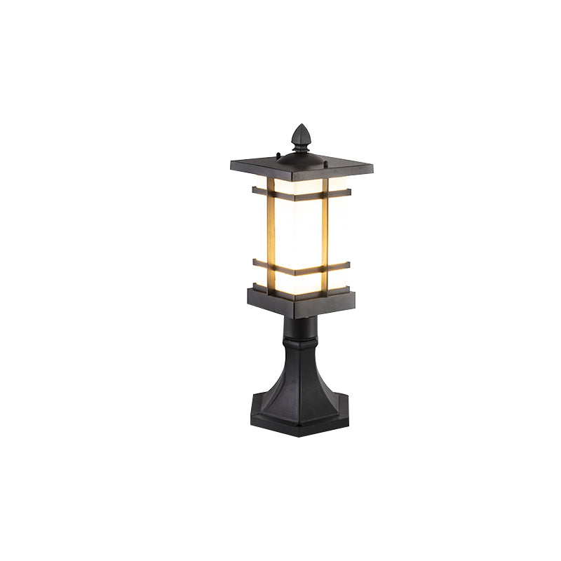 WOMO Square Outdoor Pillar Light-WM9063