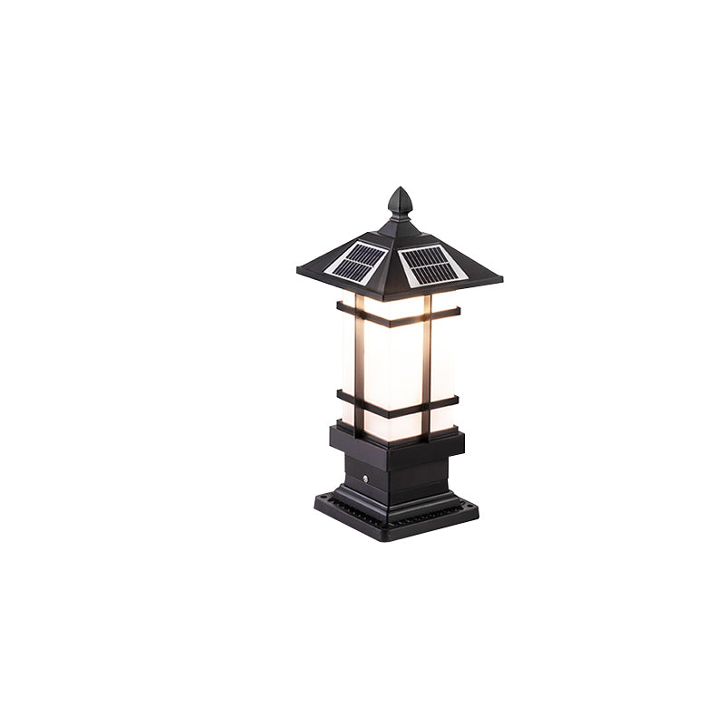 WOMO Square Outdoor Pillar Light-WM9063
