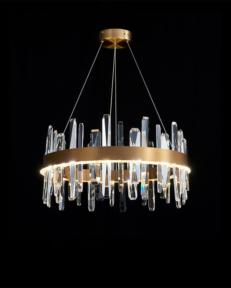 WOMO Round Crystal Chandelier-WM2485