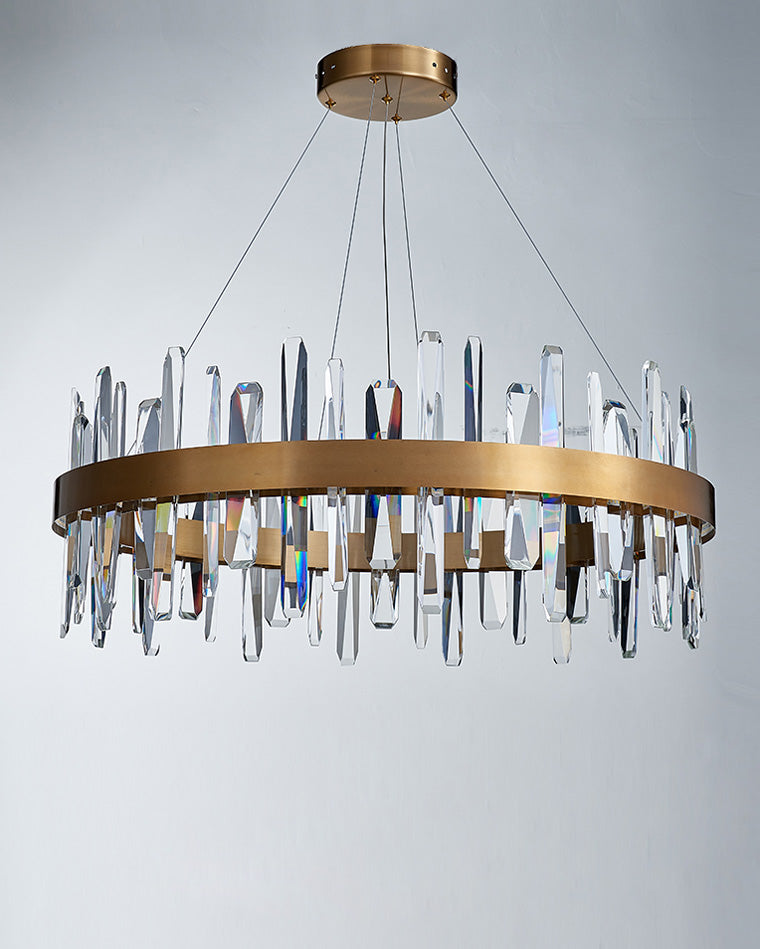 WOMO Round Crystal Chandelier-WM2485