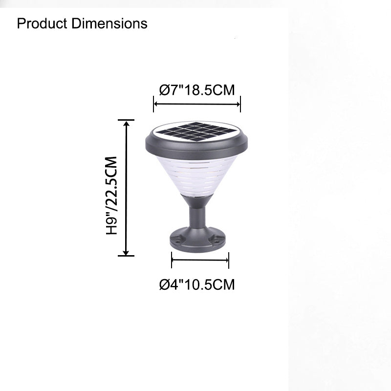 WOMO Solar Pillar Light-WM9105