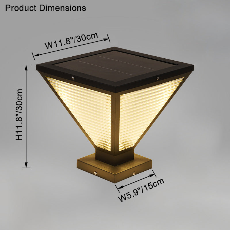 WOMO Solar Pillar Light-WM9142