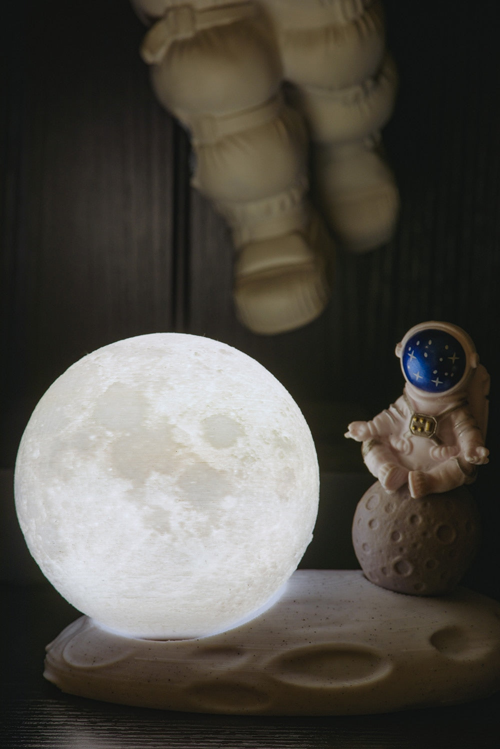 PQ LED Moon Astronaut Night Lights