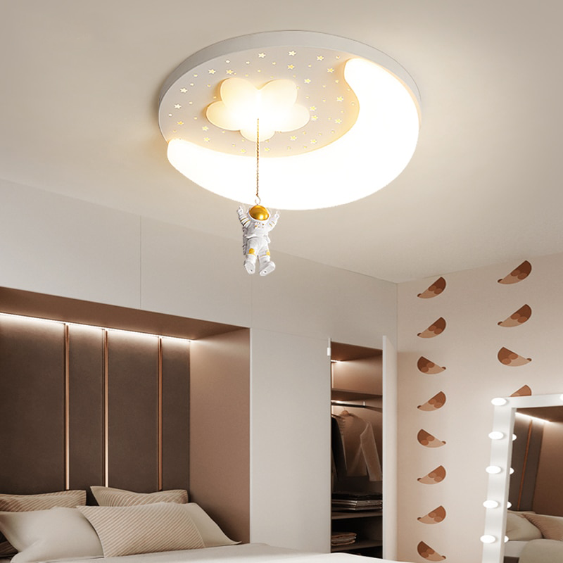 Magnus - Moon Nursery Ceiling Light Childrens Lighting