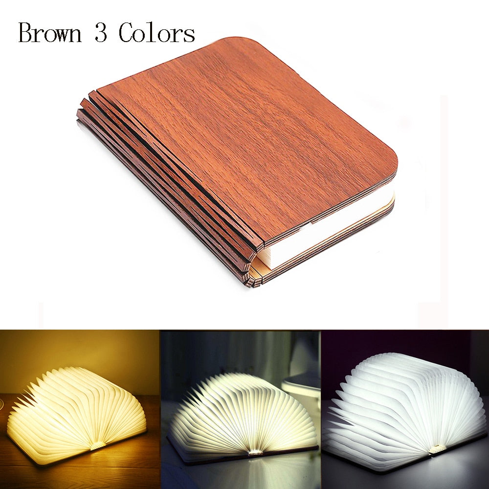 Portable Folding Book Lamp