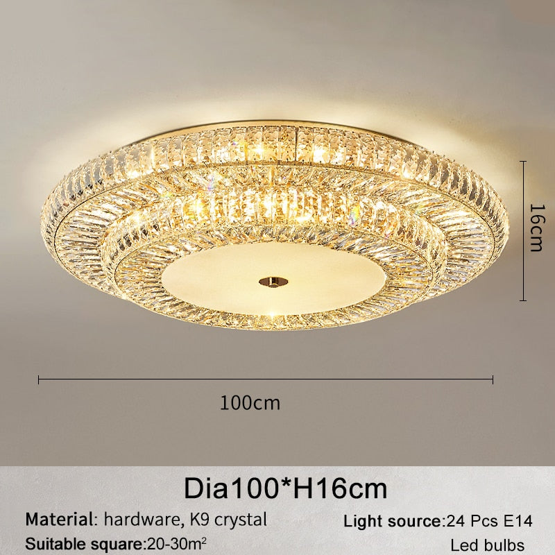Ylk Valeria Crystal Chandelier Light