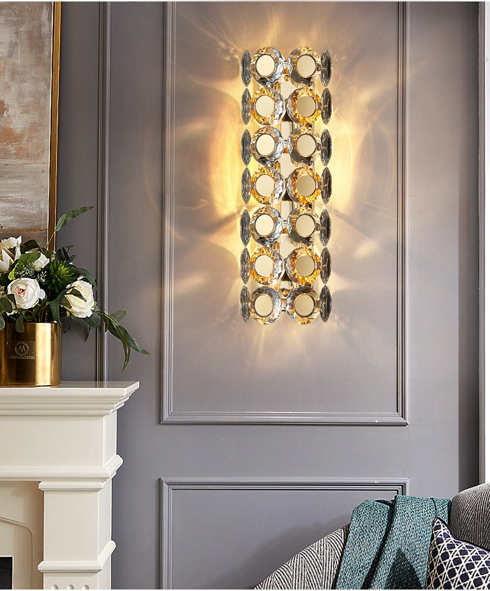 Ylk Adriel Modern Gold Sconce