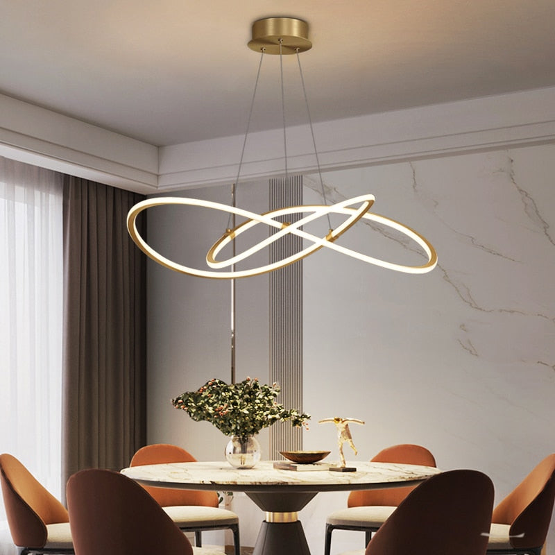 Ylk Creative Design Gold Pendant Light