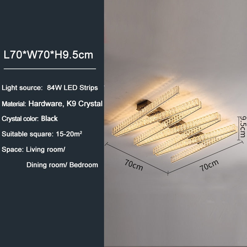 Ylk Vvmm Crystal LED Chandelier