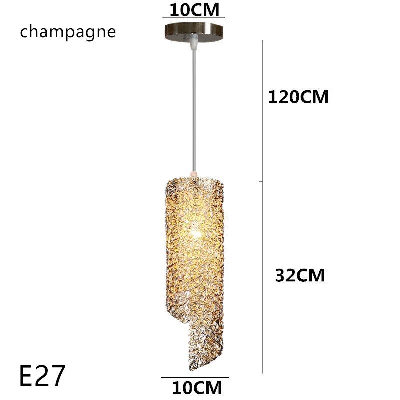 HEN Aerin Color Macaron Pendant Lights Aluminum Wire  Suspension Luminaire