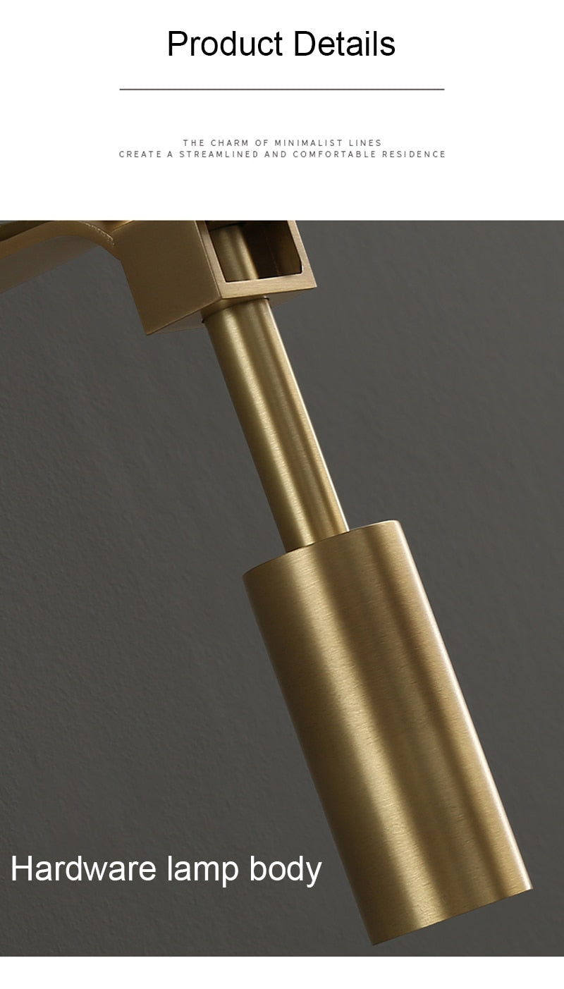 WIN Indoor Post Modern Classical LED Lights Luxury Wall Lamp