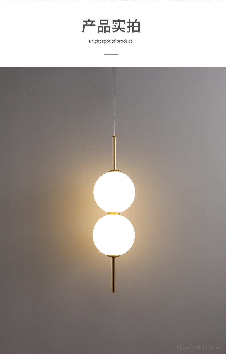 Adiella Pendant Lights Grape luster Glass Ball