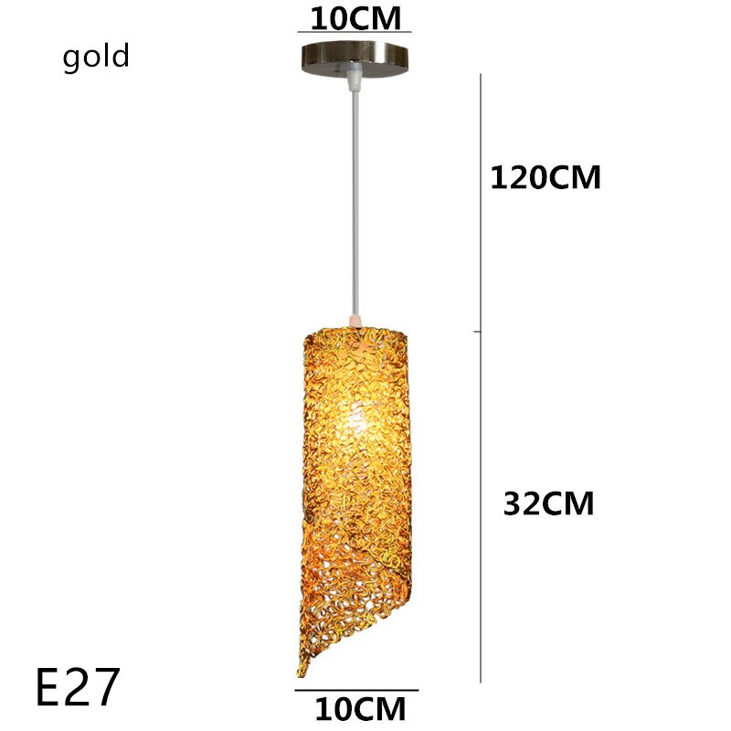 HEN Aerin Color Macaron Pendant Lights Aluminum Wire  Suspension Luminaire