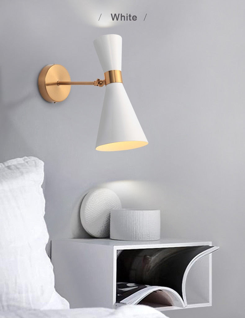 IIS Nara Nordic Home Living Bedside Wall Light Minimalist
