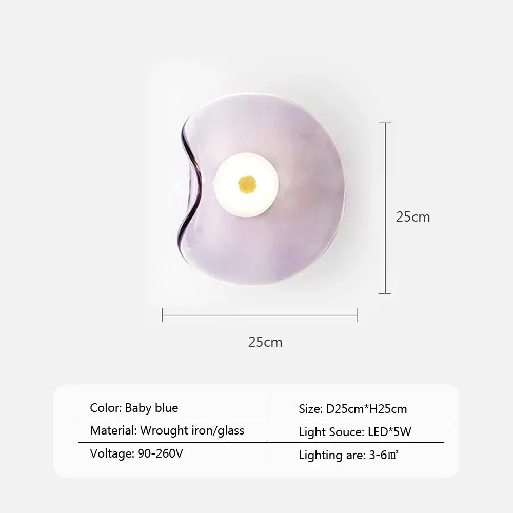 Embla - LED Glass Wall Lamp