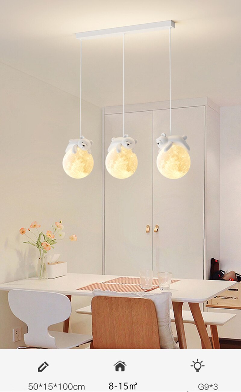 LYF Rabbit/Bear Pendant Light