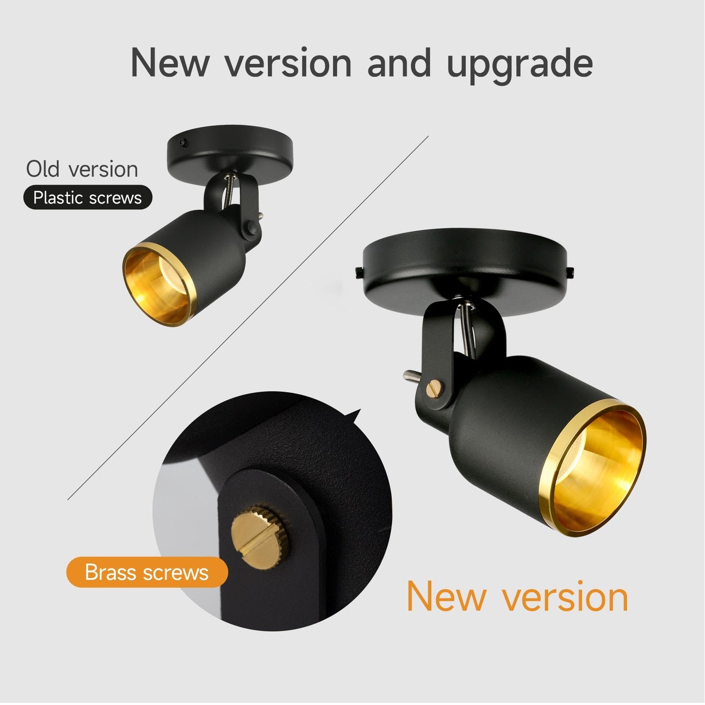 AiS Camiro - LED Surface Mounted Ceiling Nordic Spotlight Adjustable 60 degrees