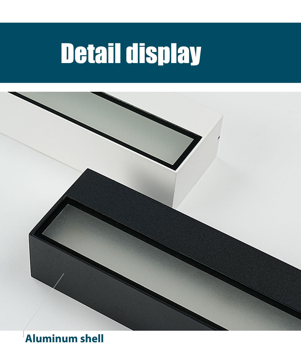 IIS LED Outdoor IP65 Waterproof Porch Wall Sconces Aluminum Exterior